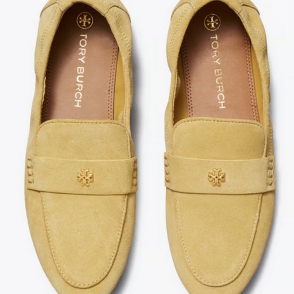 Tory Burch Corn Yellow Loafers